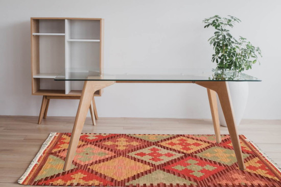 Tappeto Kilim Rettangolare 04B misura 95x155 cm