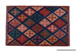 Tappeto Kilim 04V3 fatto a mano, 128x185 cm