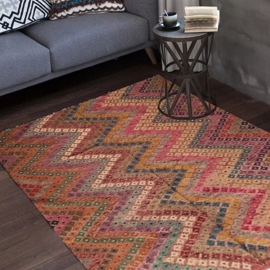 Tappeto Kilim Afgano 108 misura 293x212 cm