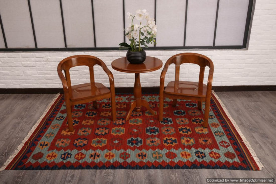 Tappeto Kilim Rettangolare FJ1 misura 128x185 cm