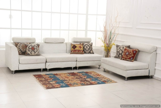 Tappeto Kilim per ingresso e salotto 4-B 95x155 cm 