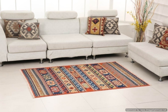 Tappeto Kilim FC04A, 95x155 cm