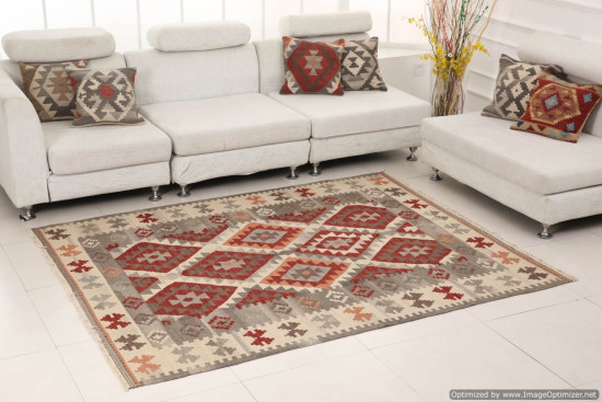 Tappeto Kilim  FC5 misura 140x200 cm