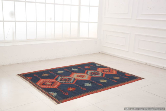 Tappeto Kilim Turkestan AY19B fatto a mano