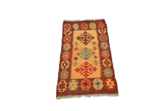 Tappeto Kilim Afgano 1121 misura 95x54 cm