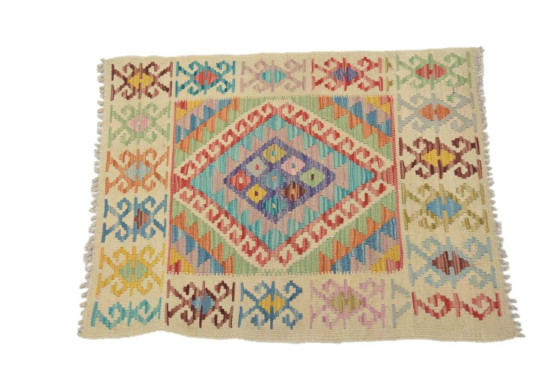 Tappeto Kilim Afgano 1126 misura 86x66 cm