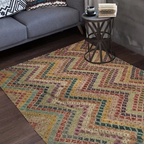 Tappeto Kilim Afgano 118 misura 290x217 cm