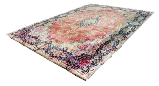 Tappeto Iraniano Vintage Beige, misura 285x395 cm