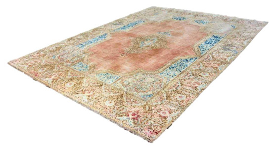 Tappeto Iraniano Vintage Beige, misura 286x386 cm