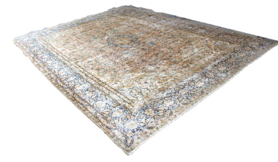 Tappeto Iraniano Vintage Beige, misura 312x423 cm