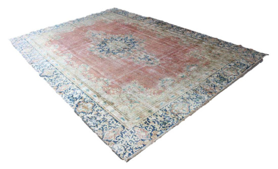 Tappeto Iraniano Vintage Beige, misura 264x387 cm