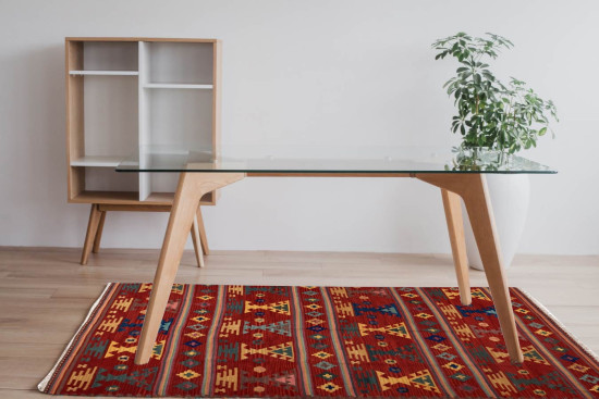 Tappeto Kilim Rettangolare 13-2 misura 95x155 cm