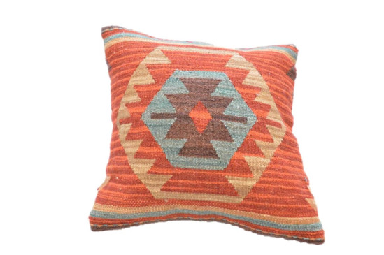 Cuscino Kilim stile afgano, 45x45 cm