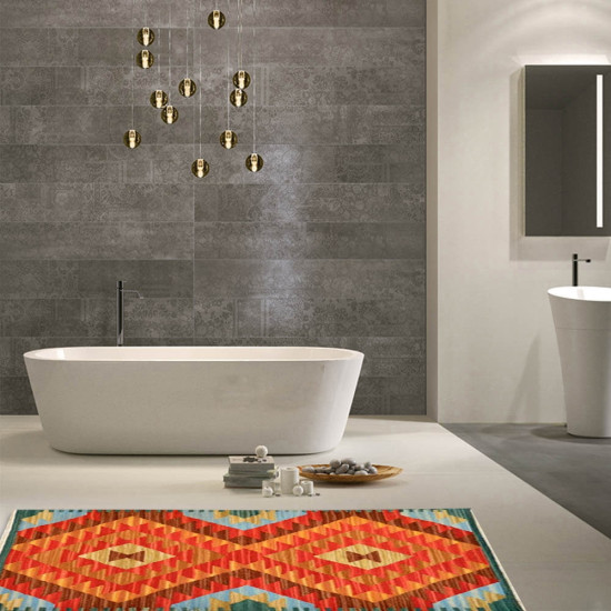 Tappeto Kilim per bagno 15-15-65x110 cm