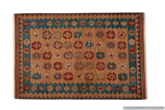 Tappeto Kilim Turkestan 15-7 Fatto a Mano