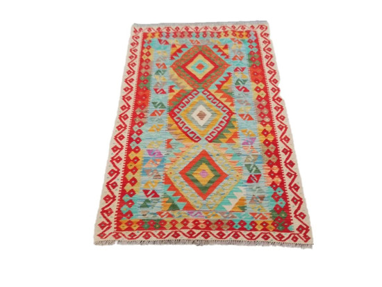 Tappeto Kilim Afgano 1584 misura 106x159 cm