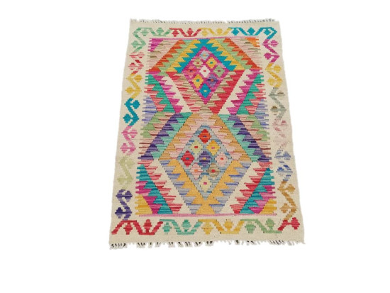 Tappeto Kilim Afgano 1636 misura 64x89 cm