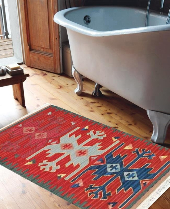 Tappeto Kilim per bagno 1834A 65x110 cm