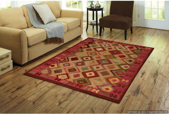 Afghan Kilim 26 Dimensione 265x210 cm 