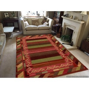 Tappeto Kilim Orientale 3-col, 95x155