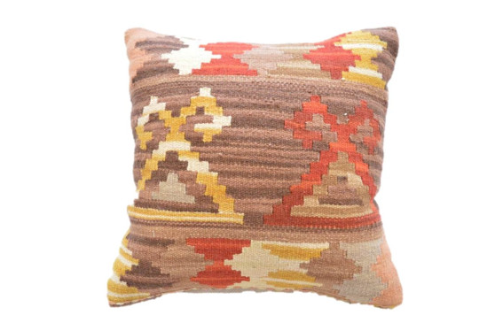 Cuscino Kilim stile afgano - Dimensioni 45x45 cm