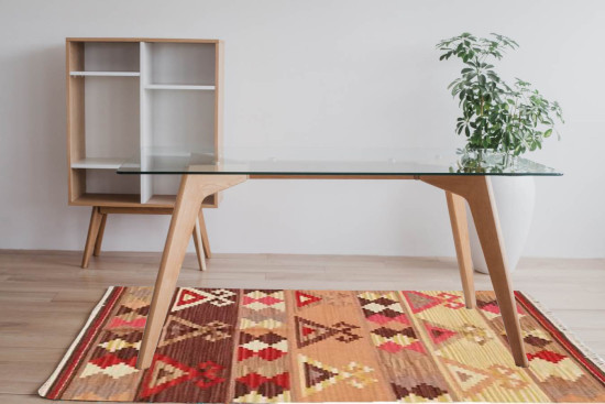 Tappeto Kilim Rettangolare 4-4 misura 95x155 cm