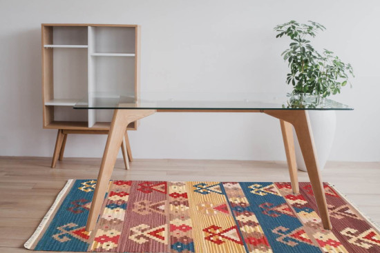 Tappeto Kilim Rettangolare 4-B misura 95x155 cm