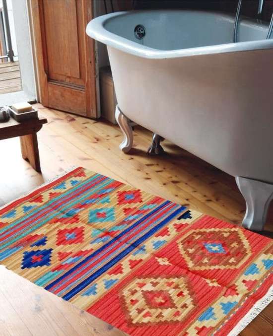 Tappeto Kilim 4044 per il bagno 5x110 cm