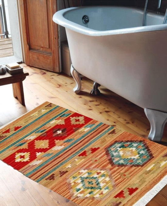 Tappeto Kilim per bagno 4044V1 65x110 cm