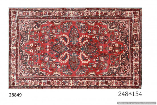 Tappeto Persiano Borchalou - Dimensioni 154x248 cm