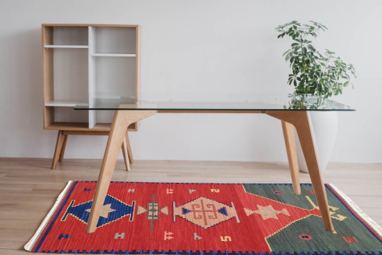 Tappeto Kilim Rettangolare 43 misura 95x155 cm