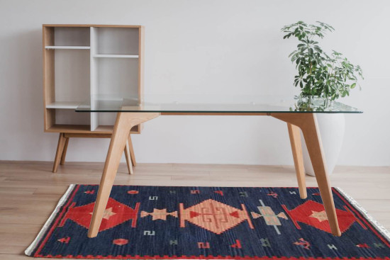 Tappeto Kilim Rettangolare 43BV1 misura 95x155 cm