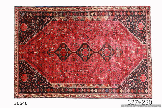 Tappeto Persiano Shiraz Mekka Fine, 230x327 cm