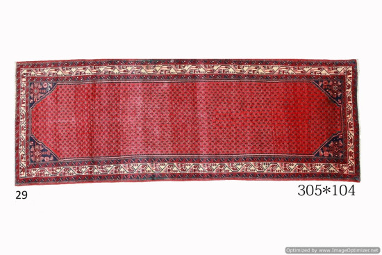 Tappeto Persiano Saruk 305x104 cm