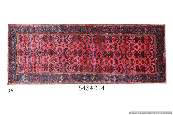 Tappeto Persiano Lilian Old 214x543 cm