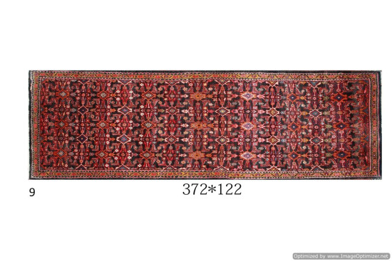 Tappeto Persiano Malayer 122x372 cm