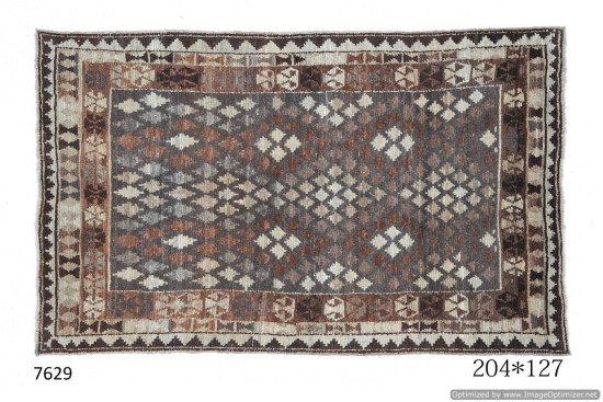 Tappeto Gabbeh Afgano 204x127 cm