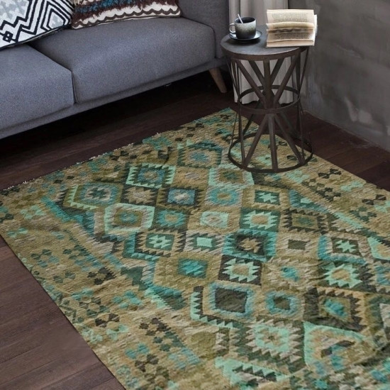 Tappeto Kilim Afgano 62 misura 296x208 cm