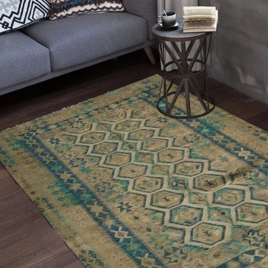 Tappeto Kilim Afgano 72 misura 238x177 cm