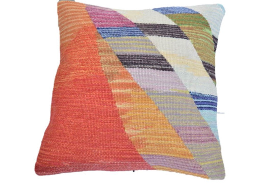 Cuscino Kilim Sumakh Moderno 45x45 cm