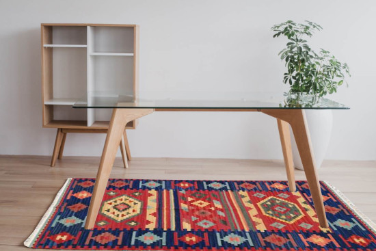 Tappeto Kilim Rettangolare 932V1 misura 95x155 cm