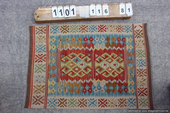 Kilim Afgano 1101 misura 116x81 cm