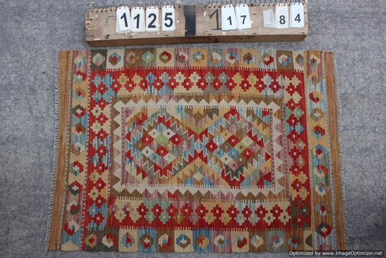 Kilim Afgano 1125 misura 117x84 cm