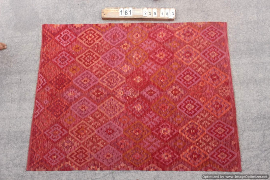 Kilim Afgano 161 misura 239x183 cm