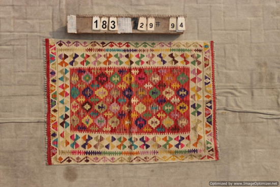 Kilim Afgano 183 misura 129x94 cm