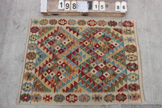 Kilim Afgano 198 misura 115x86 cm