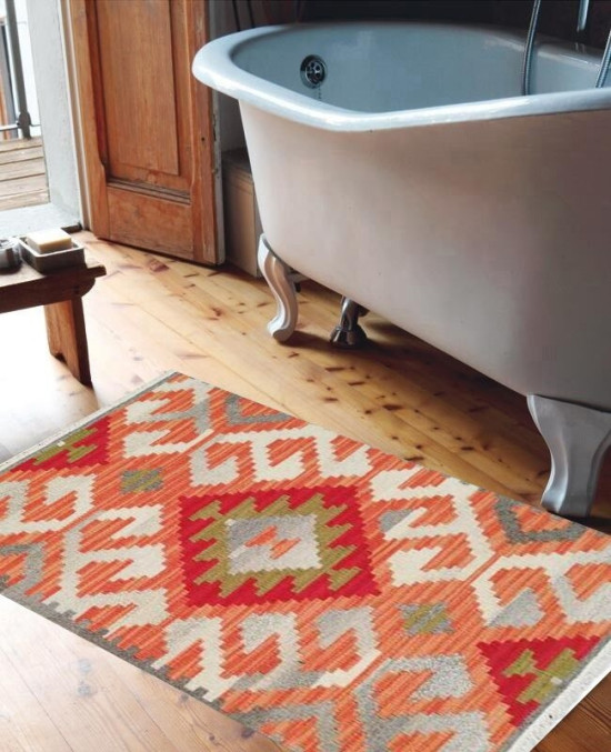 Tappeto Kilim per bagno BRIC6B-1 65x110 cm