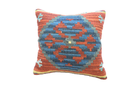 Cuscino Kilim stile afgano, 45x45 cm