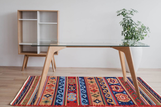 Tappeto Kilim Rettangolare FC04 misura 95x155 cm