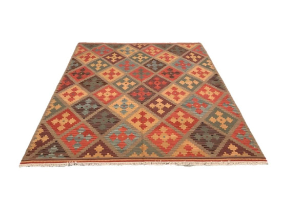 Afghan Kilim 12, Miss Cucci,Dimensione 255x310 cm 